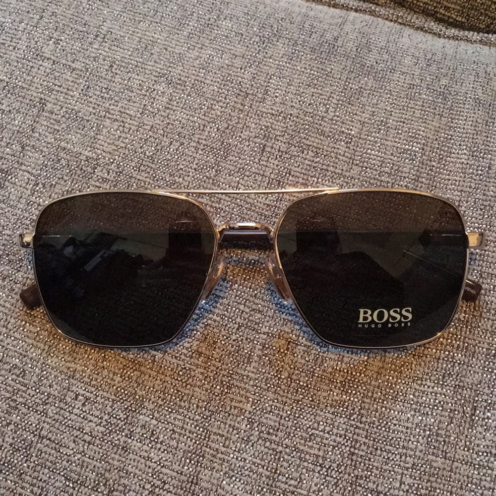 Gorgeous Hugo Boss Men’s Aviator Sunglasses